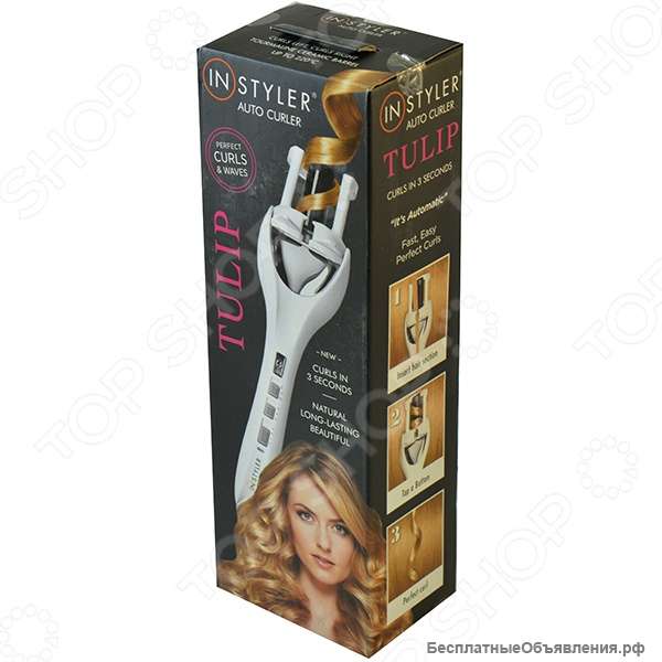 Стайлер для завивки волос Instyler Tulip