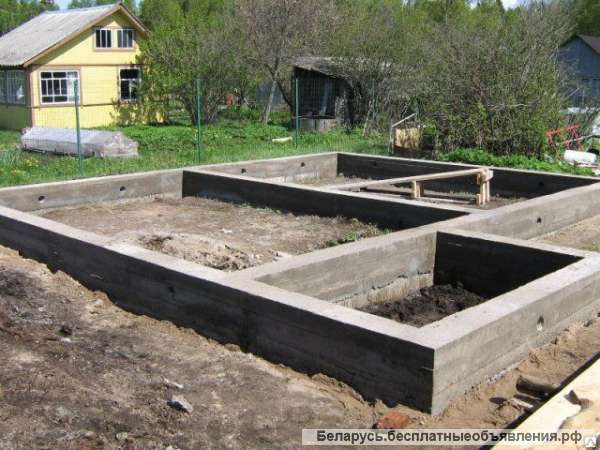 Фундаментные работы