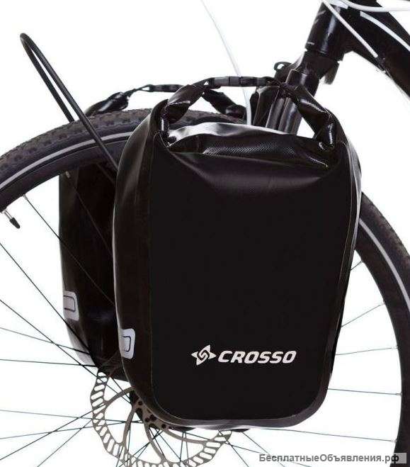 Велосипедная сумка для велосипеда на багажник 30л. Crosso