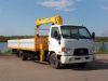 Автомобиль бортовой с КМУ Hyundai HD-78 DLX + КМУ Soosan 334 Std (новый)