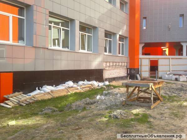 В Санкт Петербурге и области выполним монтаж вентилируемых фасадных систем, свето прозрачных. фасадн