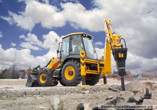 Услуги экскаватора- погрузчика
