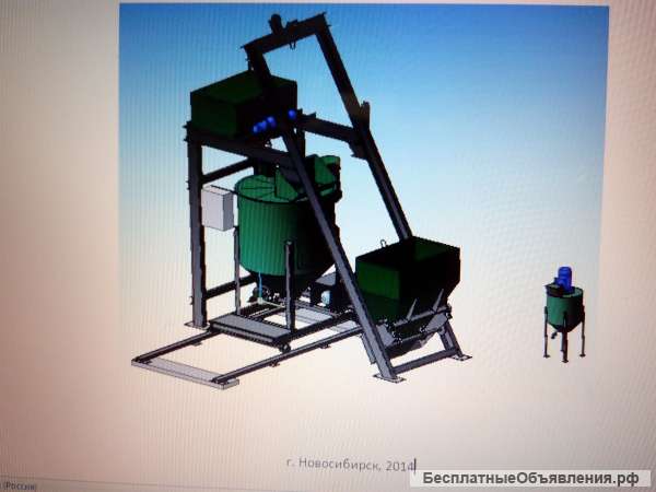 Оборудование НС 60 СП (линию) для производства газобетонных блоков