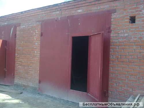 Гаражный бокс с подвалом