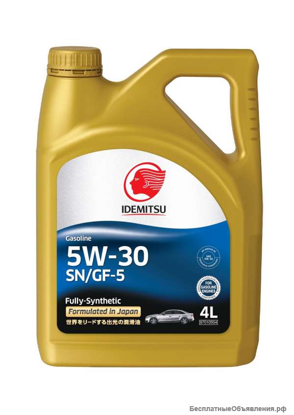 Idemitsu Масло моторное 5W-30, 4 л