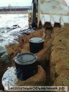 Колодец под ключ, септик