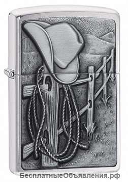 Зажигалка Zippo 24879 Resting Cowboy Emblem