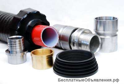 Монтаж фитингов, изопрофлекс, касафлекс