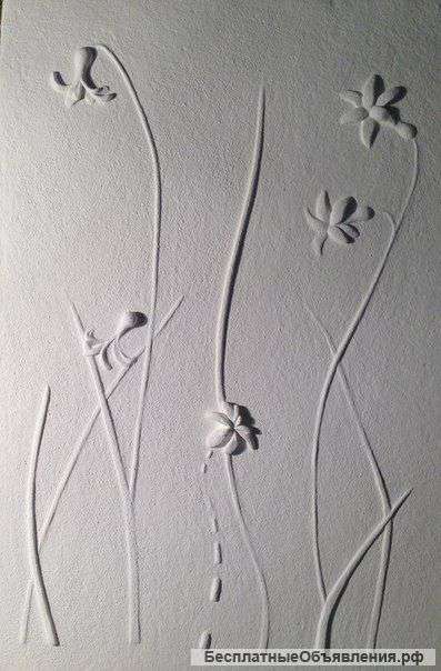 Барельеф, ручная работа