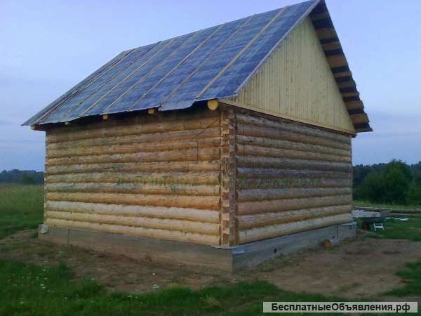 Сруб бани 6х6 с доставкой и сборкой