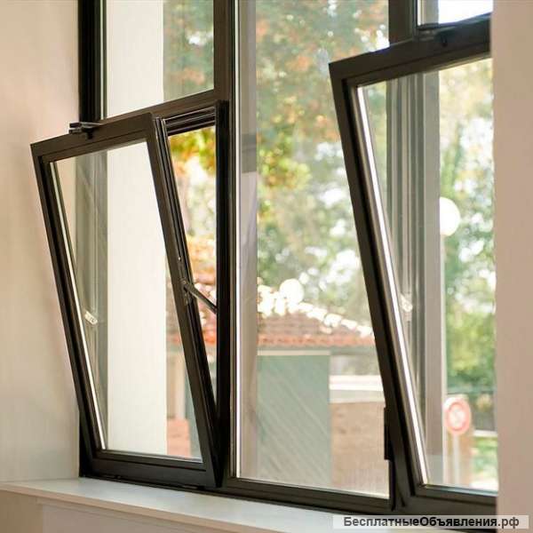 Окна из алюминия по размерам