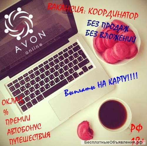 Требуются координаторы