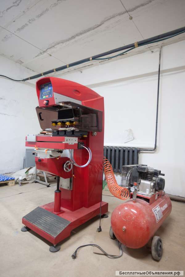 Станок тампопечать на твёрдых поверхностях TIC-187SD LCD