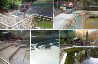 Строительство плавательного пруда на участке Гарантия