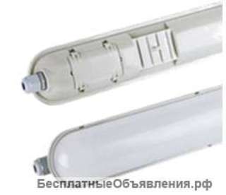 Светильник светодиодный пылевлагозащищенный, опал, тип TLWP/ЛСП, IP65
