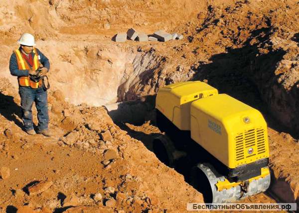 Аренда виброкатка Wacker Neuson: RT 82