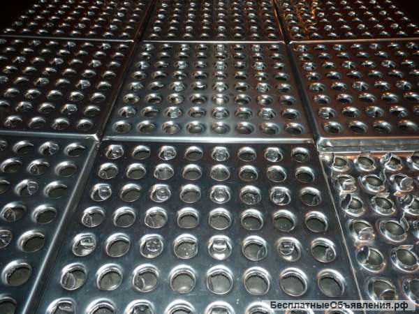 Стальная напольная плитка толщиной 2 мм и 3 мм