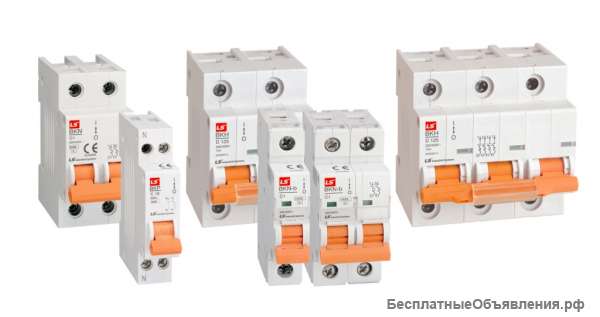 Модульные автоматические выключатели