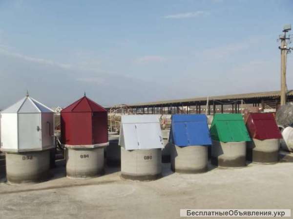 Колодцы, канализации, углубление колодцев, комплектующие материалы