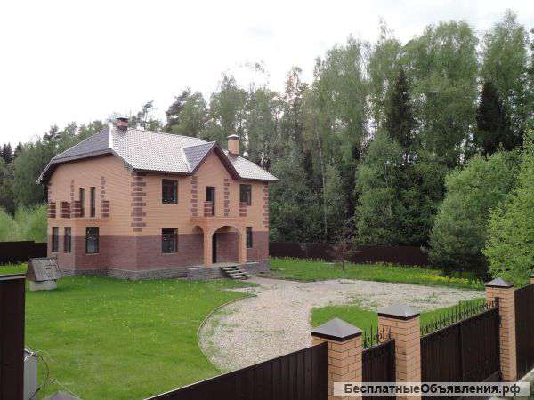 Новый коттедж 300 кв.м. 16 соток, крайний к лесу