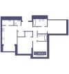 3-комн. квартиры в ЖК Нескучный Home & SPA