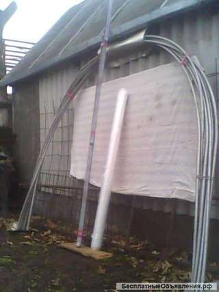 Арочная теплица. Полный комплект специальная тепличная пленка