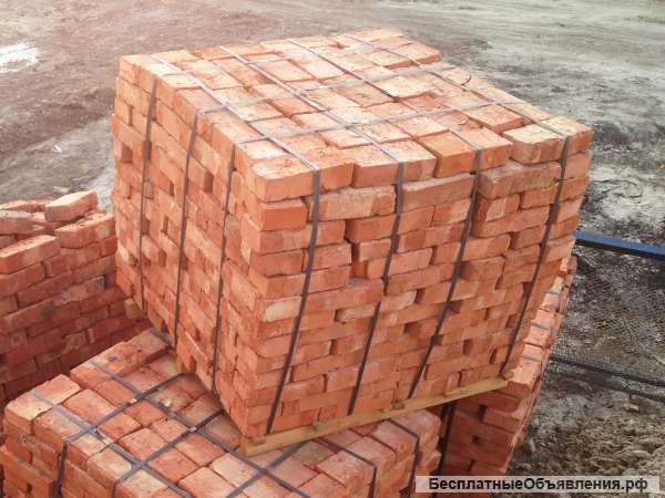 Кирпич полнотелый пластического формования М-125