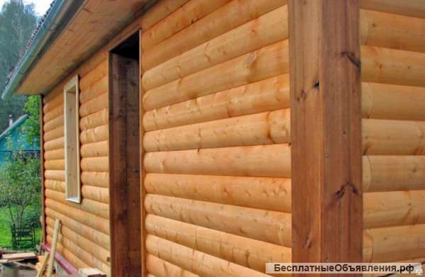 Отделка деревом