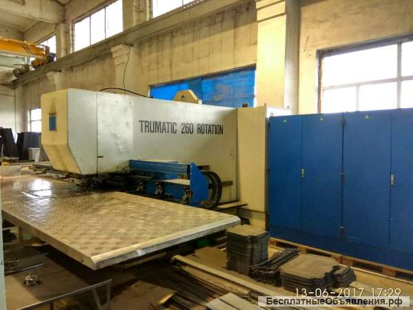 Координатно-пробивной пресс Trumpf Trumatic 260R, 1989 г.в.