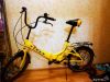 Продаю Раскладной Велосипед stels Желтый (Б/У) 3500