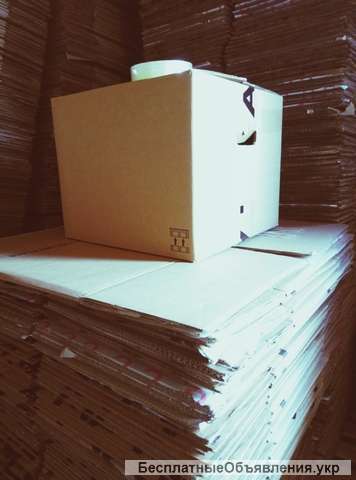 Сток Гофротара, коробки картонные б/у для переезда, отправки товара. Рошен, Яичные.