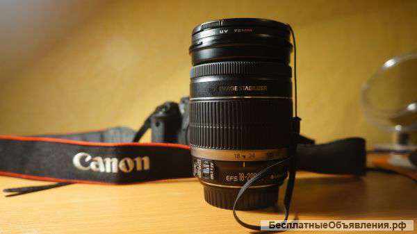 Сanon 600d + Canon 18-200mm f/3.5-5.6 IS.
