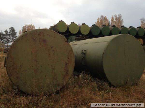 Резервуары б/у горизонтальный стальной РГС-4м3