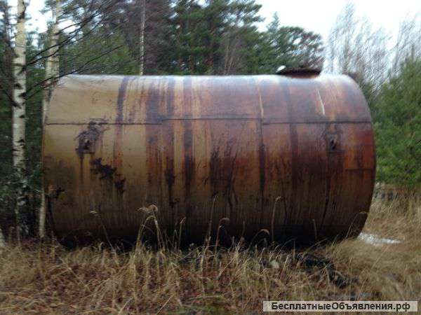 Резервуары б/у горизонтальный стальной РГС-25м3