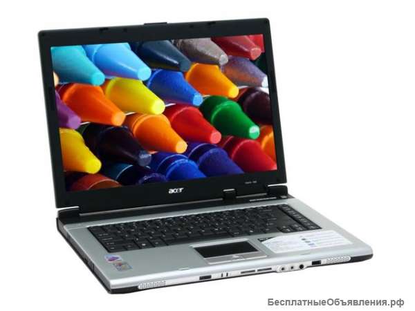 Ноутбук Acer 1690 1733 Mhz 1000 ram 100 hdd 15.4" dvd-rw  wi-fi Хор. сост.