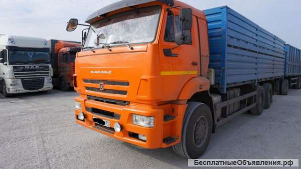 Зерновоз-самосвал на шасси КАМАЗ 6520