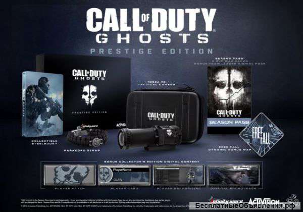 Call Of Duty Ghosts Prestige Edition для Xbox 360
