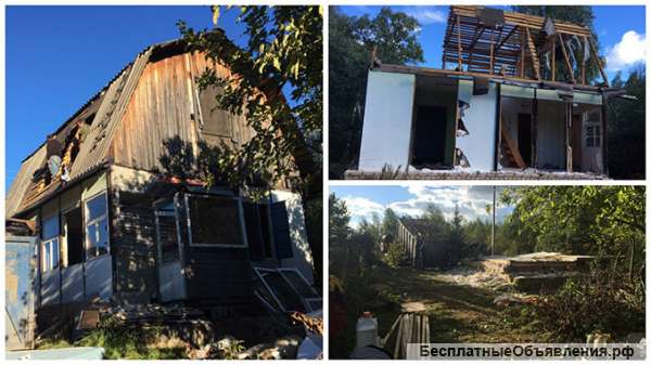 Демонтаж-снос дачных домов