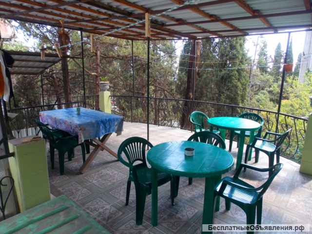 Уютные комнаты в центре Симеиза в 3-5 мин. от пляжа под скалой Дива