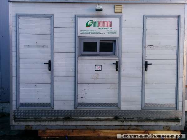 Туалетный модуль-павильон