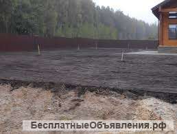 Выравнивание, поднятие участков
