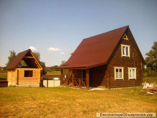 Новый домик в селе возле Киева и Борисполя