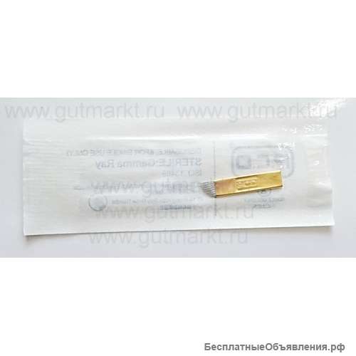 Игла 14,12 PSD для мануальной (ручной) техники татуажа