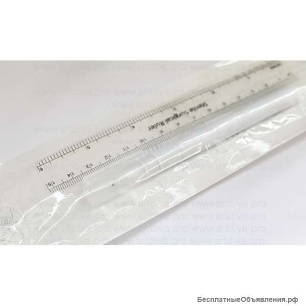 Маркер и линейка для прорисовки татуажа