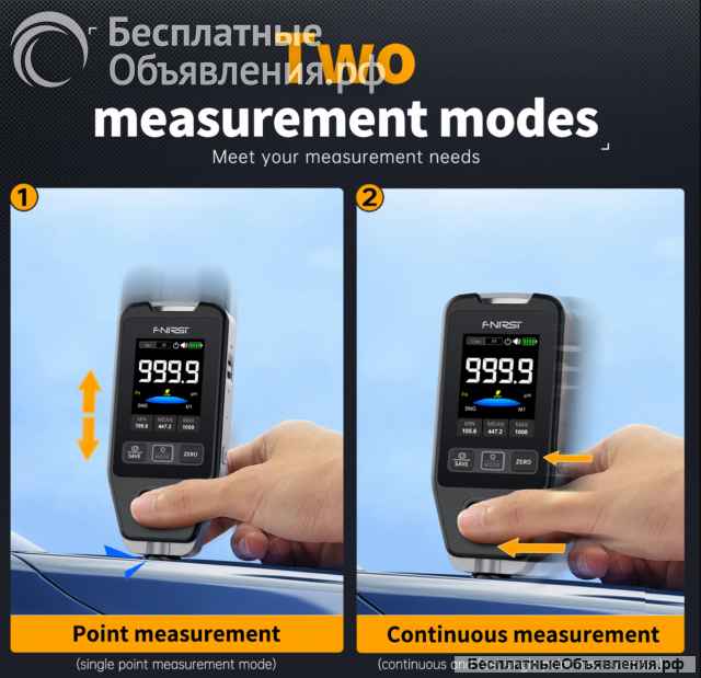 Fnirsi CTG-20 Толщиномер покрытия NEW