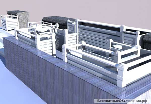 Деревянное кашпо на заказ