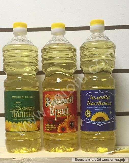 Подсолнечное масло РАФ высший сорт
