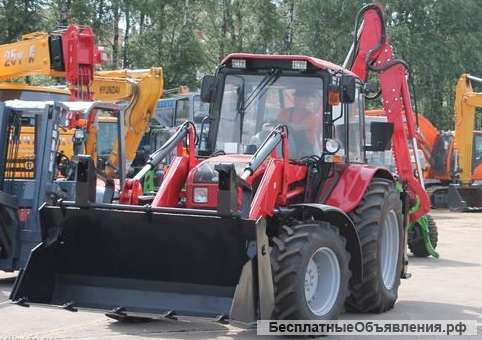 Экскаватор-погрузчик с телескопической рукоятью ЭО-2626БАЗ.3