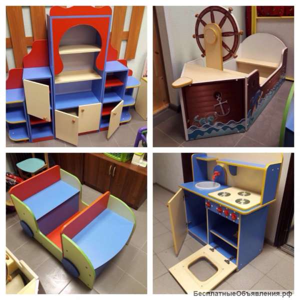 Мебель (оборудование) для детского центра (детского сада)
