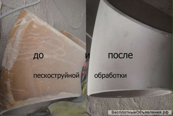 Пескоструйная очистка